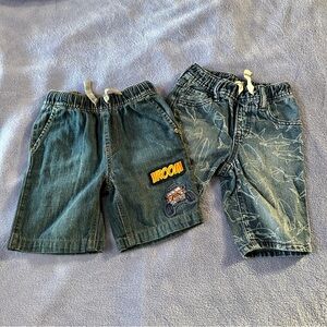 EUC Toddler Gap Denim short Children’s place 2 PCS 4T